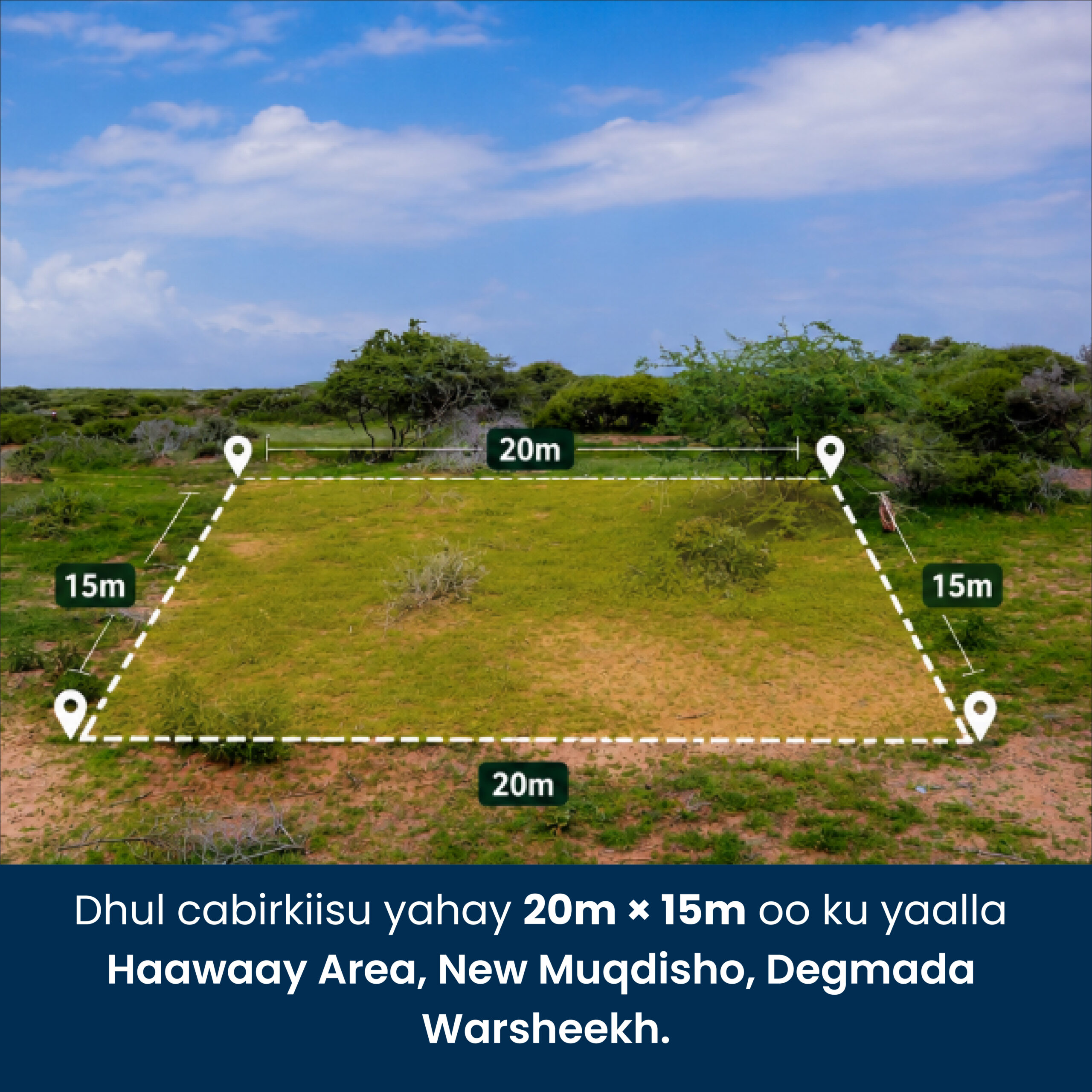 Land for Sale in Maawaay Area